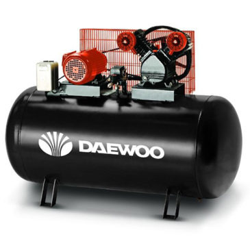 Compresor Electrico Daewoo 2 HP 100 litros 220v Coaxial