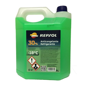 Repsol Anticongelante 30% Verde 5LT
